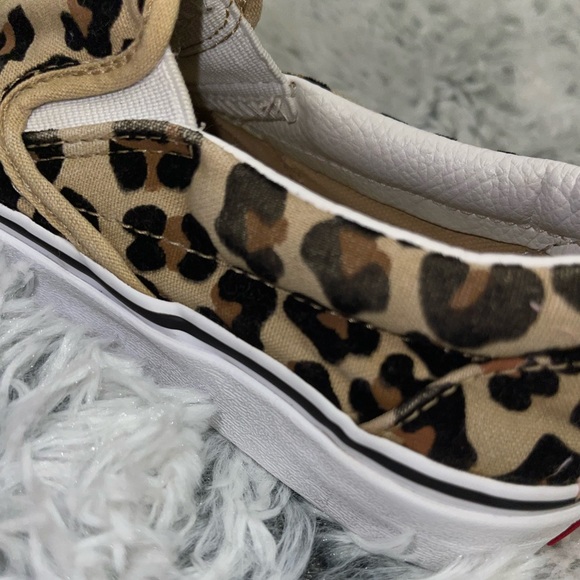 🛑🛑SOLD🛑🛑Vans Slip-On Skate Shoe - Leopard size Women’s 5.5 Men’s 4 GUC - Picture 11 of 14